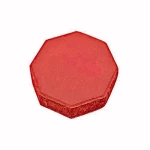 Interlock Paving Tiles, Octagon Design, Size 20x21 cm, Thickness 6 cm, Light Red | Al Wasd Industrial