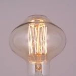 لمبة هالوجين ديكور، مقاس 9 × 8 سم، قوة 40 واط، إضاءة صفراء، كود المنتج 90685