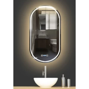 Bathroom LED Mirrors 50x90 cm Model NC051 | Saudi Ceramics