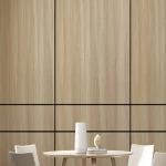 Decorative Alternative Chipboard, 295 cm Length, 60 cm Width, 9 mm Thickness, Beige Color