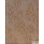 Classic Wallpaper Length 10m, Width 0.73m, Brown Color, Model 125006