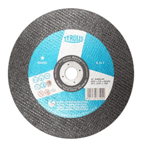 Depressed Center Cutting Disc 230x3x22.23 mm, Model 497935 | Tyrolit | ARAB PROS COMPANY