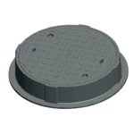 غطاء منهول  حديد ديكاتيل 600 مم، دائري الشكل   40 طن    | مصنع سعودي كاست