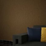 ورق جدران نقشات، مقاس 10 م×50 سم، لون بني غامق