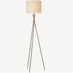 أباجورة أرضية، طول 44 سم، عرض 44 سم، ارتفاع 28 سم، أبيض