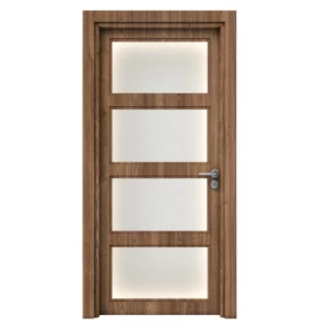 Premium Wooden Doors 235x115 cm, Thickness 6 cm, Light Brown | YT-86465295