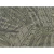 Leaf patterned wall decoration, green color, length 10 m, width 0.53 m, model 221313 