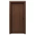 أبواب بريميوم بتصميم عصري فاخر، مقاس 235 × 115 سم، لون بني، سمك 6 سم، موديل BM02