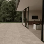 بلاط ارضيات سيراميك مطفي سماكة 15 مم مقاس 60×60 سم، لون بني فاتح | الخزف السعودي