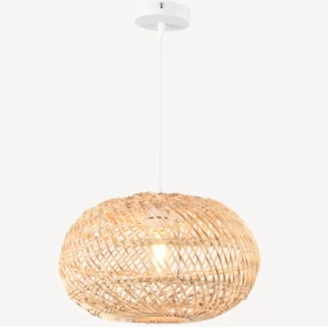 Modern Ceiling Pendant Light 32x32x30 cm, Brown | Abyat Company