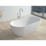  Portable Bathtub Classic Design, Size 160×80 cm, White Color