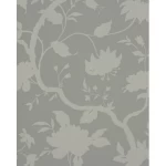 British wallpaper floral design size 10m x 0.53m pale gray, model 32331
