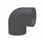 UPVC Plastic Elbow 90° Al-Rajhi Size ½ inch  Color Dark Gray