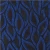 Leaf-Patterned wall decoration, dark blue color, length 10 m, width 0.7 m, model name Terra
