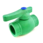 PPR Ball Al-Munif Brand Valve Size 32 mm  Green Color   
