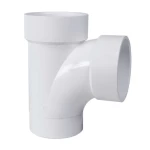 Schedule 40 TEE SANITARY Al-Rajhi Brand Size 6 inch Outer Diameter 168.28 mm White Color