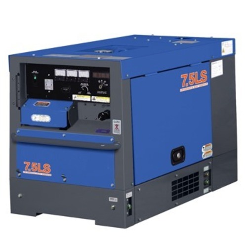 Japanese Electric Generator 3 Phase 7.5 kVA Diesel, Model TLG-7.5LSK | Denyo