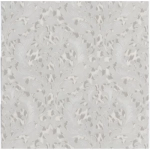Classic Wallpaper Length 10m, Width 0.70m, Pale Gray Color, Model 15059 | Balbaid Decor Company