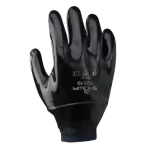 Chemical Protection Gloves, black Color, size 9Large