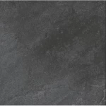 بورسلان ارضيات عالي التحمل مطفي، 60×60 سم سمك 20 ملم، بلون أسود | سيراميك الرياض