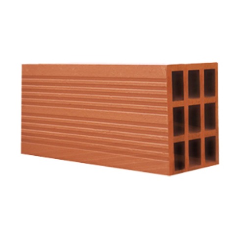 طوب احمر مفرغ مقاس 40×20×15 سم وزن 9.5 كجم | الوطنية للصناعة