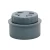 UPVC Access Plug Size 75 mm, Length 72 mm, Grey Color | Cosmoplast Company