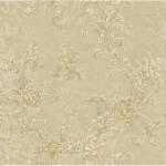 Italian Wall Covering, Dark Beige Color, Length 10 m, Width 0.73 m, Model 25075
