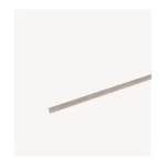 Wood fiber skirting, size 270x4.4x1.2 cm, light gray color, model 381762