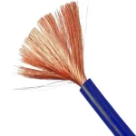 Flexible Single Wire 16mm2 450/750 Rated Voltage, Copper Conductor PVC Insulated, Blue | Nohascom Factory