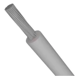 سلك كهرباء نحاس مجدول 8 AWG مطلي بالقصدير، معزول (PVC 105°C)، رمادى، 600 فولت، 500 قدم | كابلات الشرقية