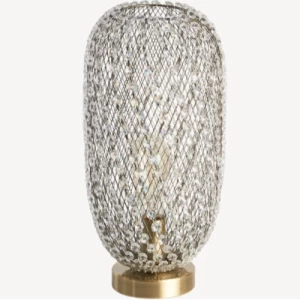 Copper Table Lamp 37x23x23 cm, Copper Color | Abyat Company