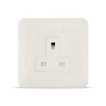 فيش مفرد 13 أمبير سبكترا، لون ابيض، 7×7 سم، 250 فولت 