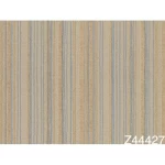 Italian wallpaper striped design 10m x 1.06m, dark beige, model 44427
