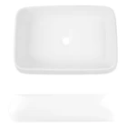 Ceramic Counter Top WashBasin 60 cm, Brilliant White Color