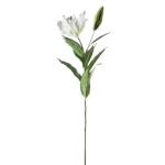  Decorative artificial plant, white color, height 88 cm