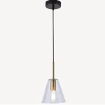 Ceiling Pendant Light, Size 27×48×71 cm, bronze color 