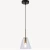 Ceiling Pendant Light, Size 27×48×71 cm, bronze color 
