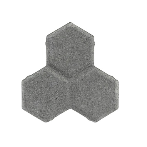 Delta Interlock Paver Tiles Cement 18x17.8x6 cm, Height 6 cm | Al Sarif Building Materials