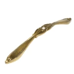مقبض مطبخ، لون ذهبي، شكل منحني