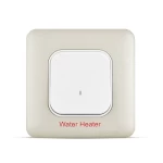 مفتاح سخان مفرد 20 أمبير ثنائي القطب مع لمبة ليد وطباعة، لون شامبين، 7×7 سم | سبكترا