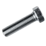  Zinc Plated Hex Head Bolt, UNC Grade 2 Size 1/4 inch Length  1 inch    