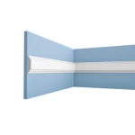 PU Foam Wall Frames, Size 244×2.5×1 cm, White Color | Zakharef Company