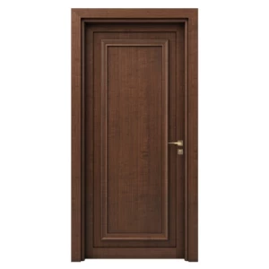 Premium Wooden Door Classic Entrance Design 235x115 cm Brown 6 cm Thickness | EX07