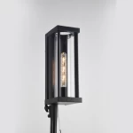 Outdoor Garden Lighting, Black Color, Size 40×13×17.5 cm