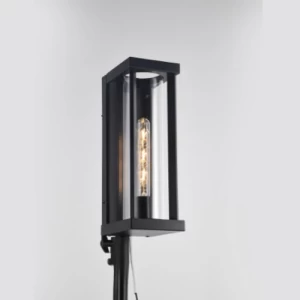 Outdoor Garden Lighting 40×13×17.5 cm Black Color | 49252