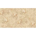 ورق حائط ايطالي تصميم ورود مقاس 10 م×1.06م، لون بيج فاتح، موديل 81819