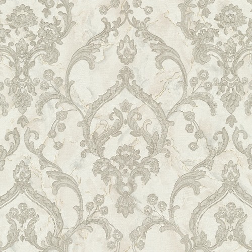 Wallpaper Classic Design 1.005x106 cm Cream Color, Model Poeme | Abyat Company