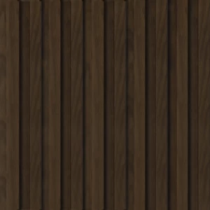 Synthetic Wood Alternative Panels 290x12 cm, Dark Brown | WDGLXA024_1