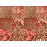 Italian Patterned Wall Covering 10m x 0.53m, Multicolor, Model 41201