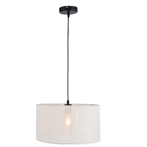 Decorative Hanging Pendant Height 20 cm Diameter 40 cm White | 49504